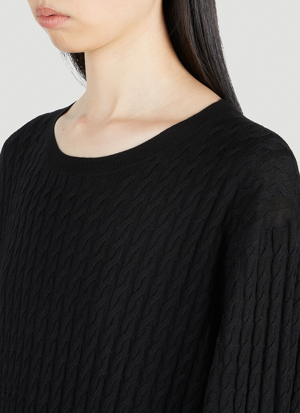 ワンピース Bambina Cable Knit Dress Her lip to Bambina Cable Knit Dress Sサイズ