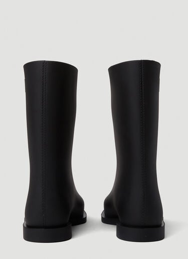 TOTEME Rain Boots Black tot0251020