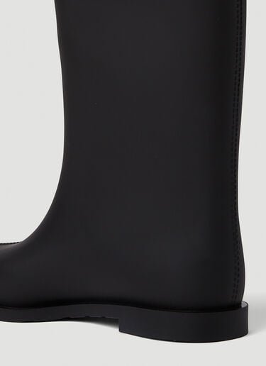 TOTEME Rain Boots Black tot0251020