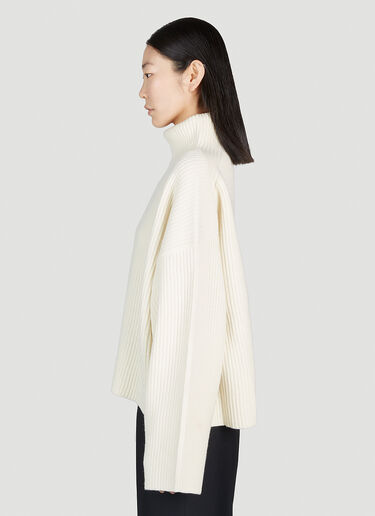 Flared Sleeve Sweater TOTEME Flared Sleeve Sweater Cream tot0251039