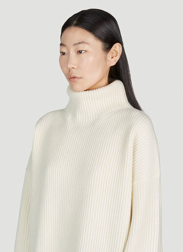 Flared Sleeve Sweater TOTEME Flared Sleeve Sweater Cream tot0251039