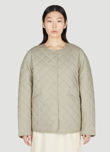 Quilted Jacket TOTEME Quilted Jacket Khaki tot0252006