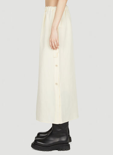 Drawstring Skirt TOTEME Drawstring Skirt Cream tot0252008