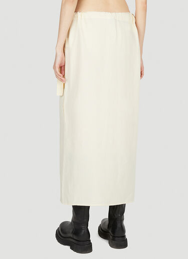 Drawstring Skirt TOTEME Drawstring Skirt Cream tot0252008