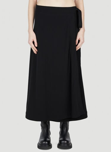 Tie Waist Skirt TOTEME Tie Waist Skirt Black tot0252009