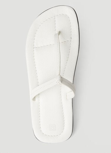 T-Strap Sandals TOTEME T-Strap Sandals White tot0252019