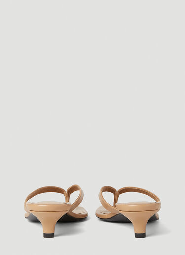 Flip-Flop Heeled Sandals TOTEME Flip-Flop Heeled Sandals Beige tot0252021