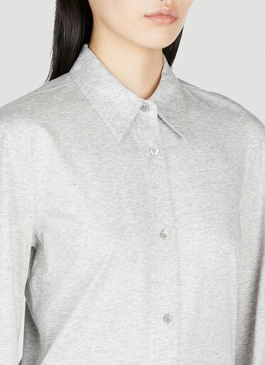 Slim Buttoned Shirt TOTEME Slim Buttoned Shirt Grey tot0253018