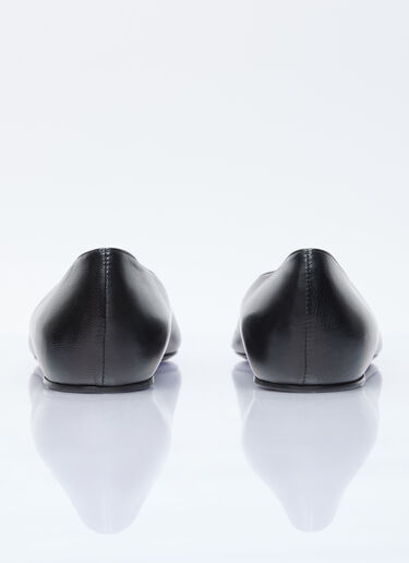 The Asymmetric Ballerinas TOTEME The Asymmetric Ballerinas Black tot0255045
