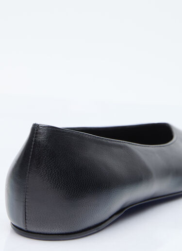 The Asymmetric Ballerinas TOTEME The Asymmetric Ballerinas Black tot0255045
