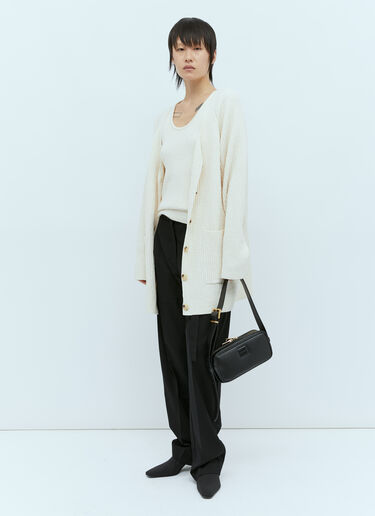ブークレニットカーディガン TOTEME ブークレニットカーディガン ベージュ tot0256022