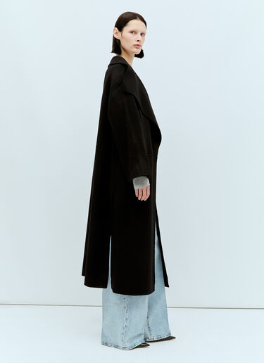 Signature Wool-Cashmere Coat TOTEME Signature Wool-Cashmere Coat Black tot0257001