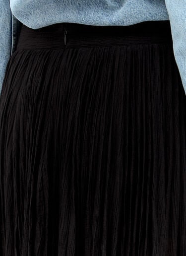Crinkled Plissé Skirt TOTEME Crinkled Plissé Skirt Black tot0257017