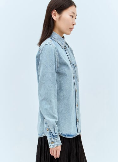 TOTEME 쁘띠뜨 데님 셔츠 블루 tot0257026
