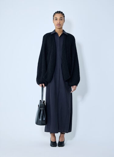 Parachute Shirt Dress TOTEME Parachute Shirt Dress Navy tot0260014