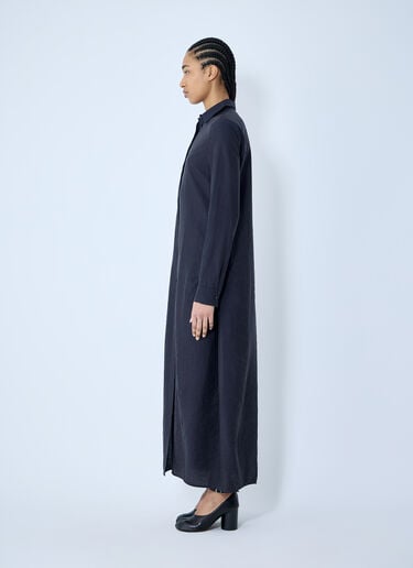 Parachute Shirt Dress TOTEME Parachute Shirt Dress Navy tot0260014