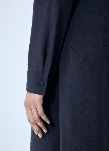 Parachute Shirt Dress TOTEME Parachute Shirt Dress Navy tot0260014