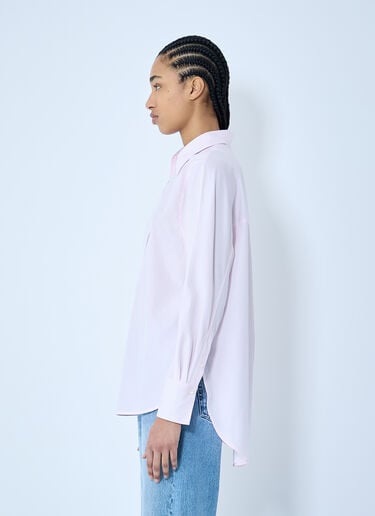 Kimono-Sleeve Poplin Shirt TOTEME Kimono-Sleeve Poplin Shirt Pink tot0260028