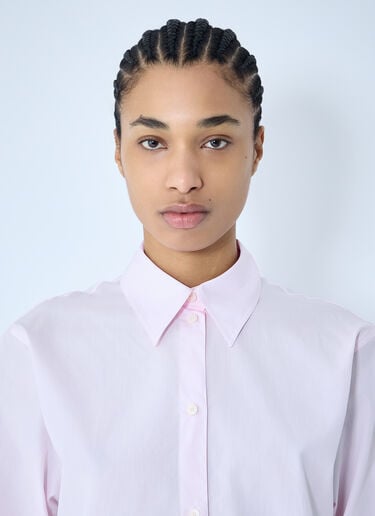 Kimono-Sleeve Poplin Shirt TOTEME Kimono-Sleeve Poplin Shirt Pink tot0260028