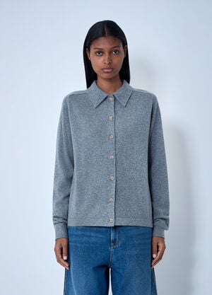 TOTEME Cashmere Cardigan Grey tot0261025
