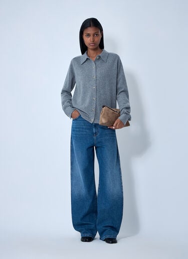 Cashmere Cardigan TOTEME Cashmere Cardigan Grey tot0261025