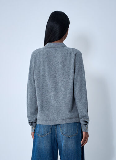 TOTEME Cashmere Cardigan Grey tot0261025