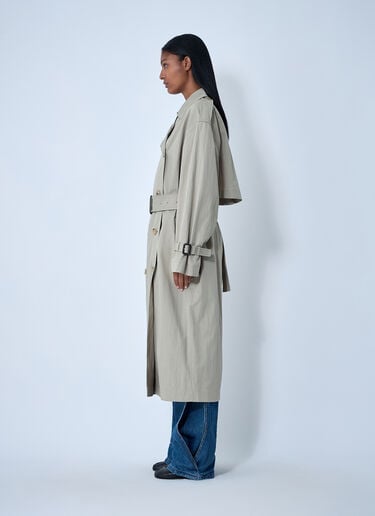 Crisp Summer Trench Coat TOTEME Crisp Summer Trench Coat Beige tot0261042