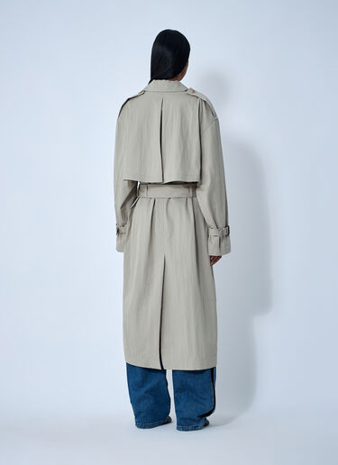 Crisp Summer Trench Coat TOTEME Crisp Summer Trench Coat Beige tot0261042