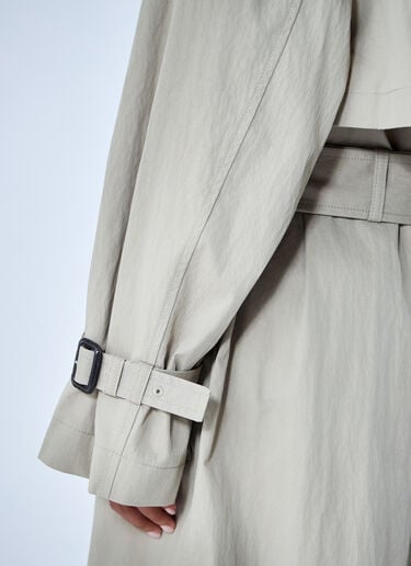 Crisp Summer Trench Coat TOTEME Crisp Summer Trench Coat Beige tot0261042