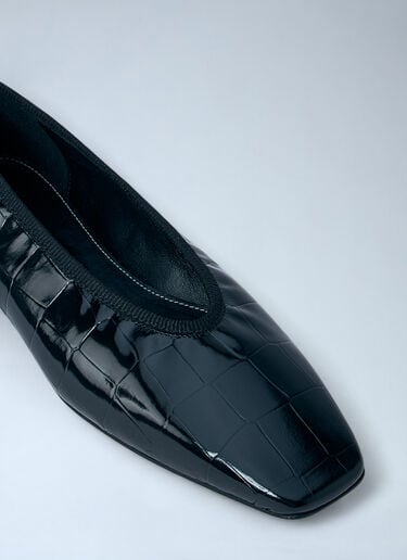 TOTEME Minimalist Ballerinas Flats Black tot0261052