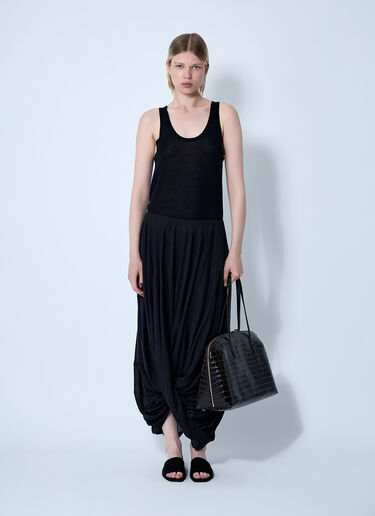 TOTEME Cocoon Skirt Black tot0261060