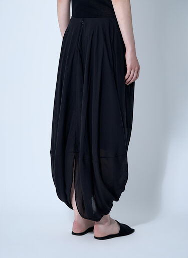 TOTEME Cocoon Skirt Black tot0261060