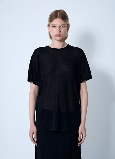 TOTEME Knit Top Black tot0261067