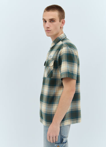 Ombre Check Shirt thisisneverthat® Ombre Check Shirt Green tsn0156004