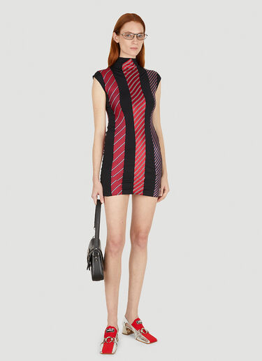 PROTOTYPES Jersey Tie Dress Black typ0250003