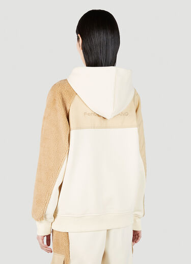 Contrast Panel Hooded Sweatshirt UGG x Feng Chen Wang Contrast Panel Hooded Sweatshirt Cream ufc0251003