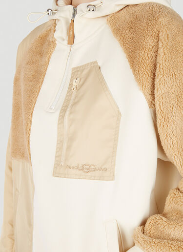 Contrast Panel Hooded Sweatshirt UGG x Feng Chen Wang Contrast Panel Hooded Sweatshirt Cream ufc0251003