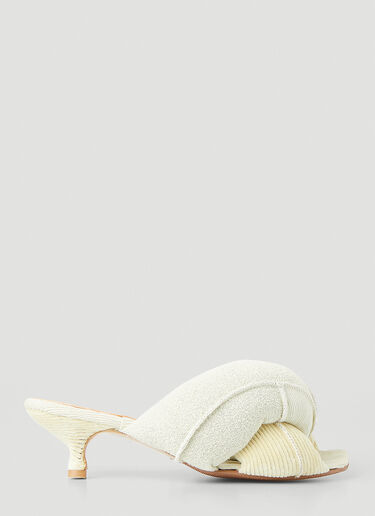 Ugo Paulon Momber Kitten Heel Mules Green ugp0249003