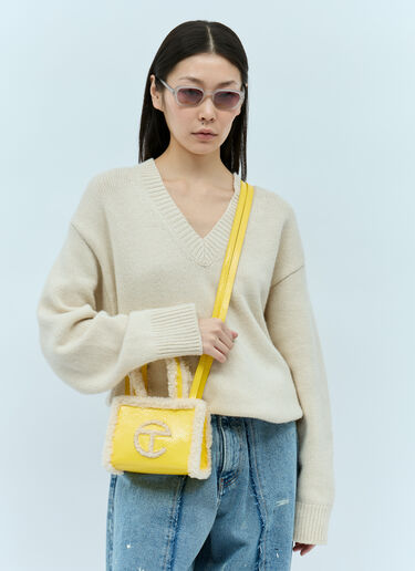 UGG x Telfar 小号皱面单肩包 黄色 ugt0254003