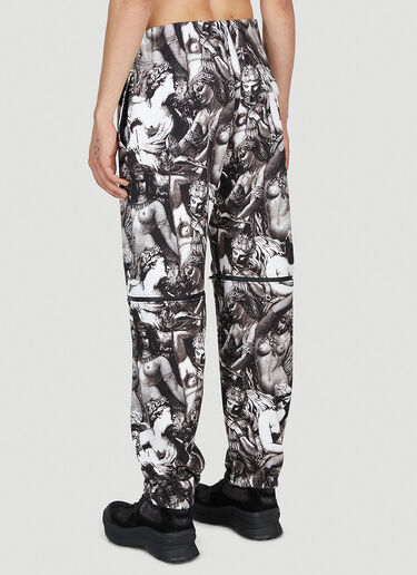 Graphic Print Pants UNDERCOVER Graphic Print Pants Black und0152003
