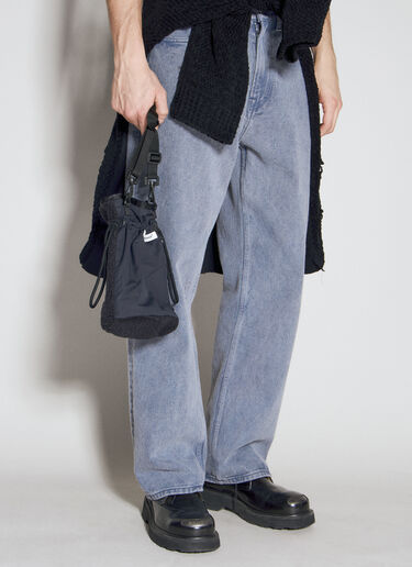 ドローストリングショルダーバッグ UNDERCOVER ドローストリングショルダーバッグ ブラック und0153004