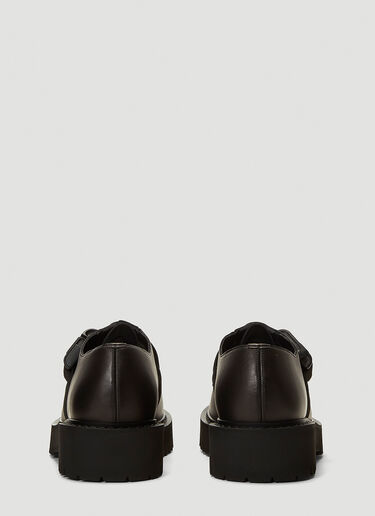 Buckle-Detail Lace-Up Shoes Valentino Buckle-Detail Lace-Up Shoes Black val0142063