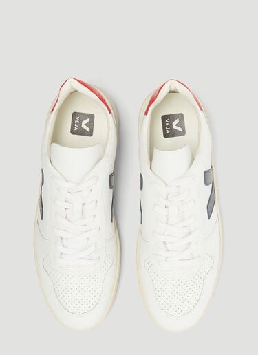 Veja V10 Leather Sneakers Veja Veja V10 Leather Sneakers White vej0334002