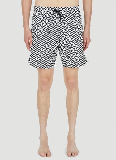 Greca Boxers Versace Greca Boxers White ver0149071