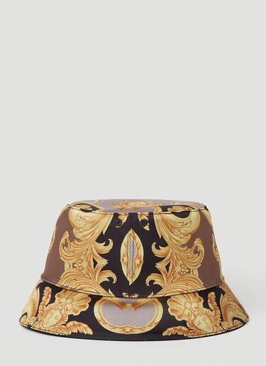 Versace 巴洛克印花渔夫帽 金色 ver0151056