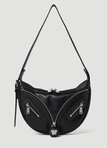 La Medusa Small Repeat Crossbody Bag Versace La Medusa Small Repeat Crossbody Bag Black ver0152033