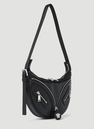 La Medusa Small Repeat Crossbody Bag Versace La Medusa Small Repeat Crossbody Bag Black ver0152033
