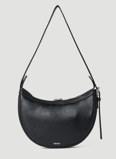 La Medusa Small Repeat Crossbody Bag Versace La Medusa Small Repeat Crossbody Bag Black ver0152033