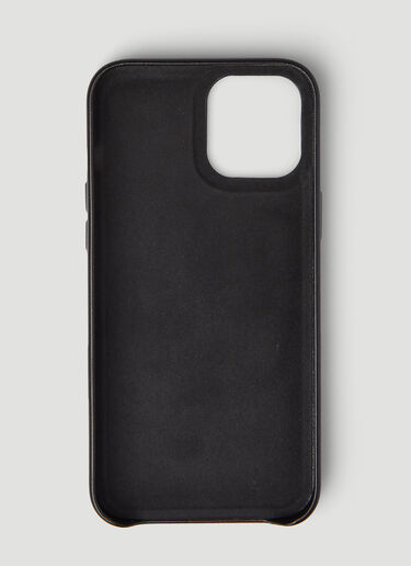 徽标 iPhone 12 Pro Max 手机套 Vetements 徽标 iPhone 12 Pro Max 手机套 黑 vet0146033