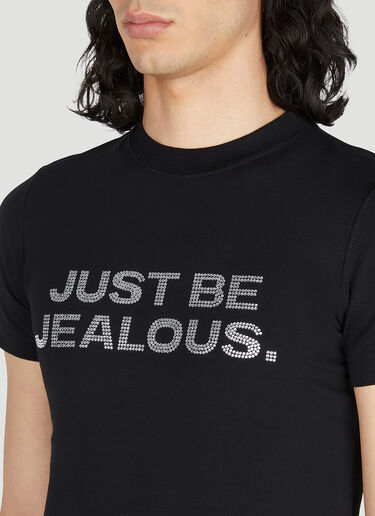 Slogan T-Shirt VETEMENTS Slogan T-Shirt Black vet0151007